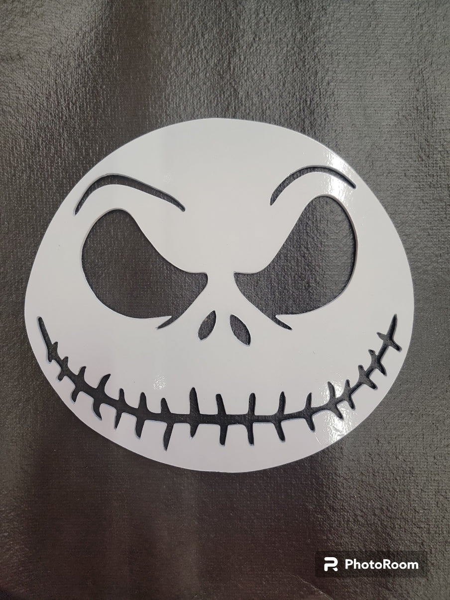 Jack Skellington Face sign/hot plate