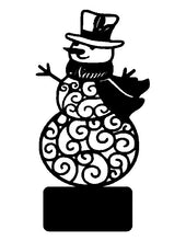 Load image into Gallery viewer, Self Standing Snowman