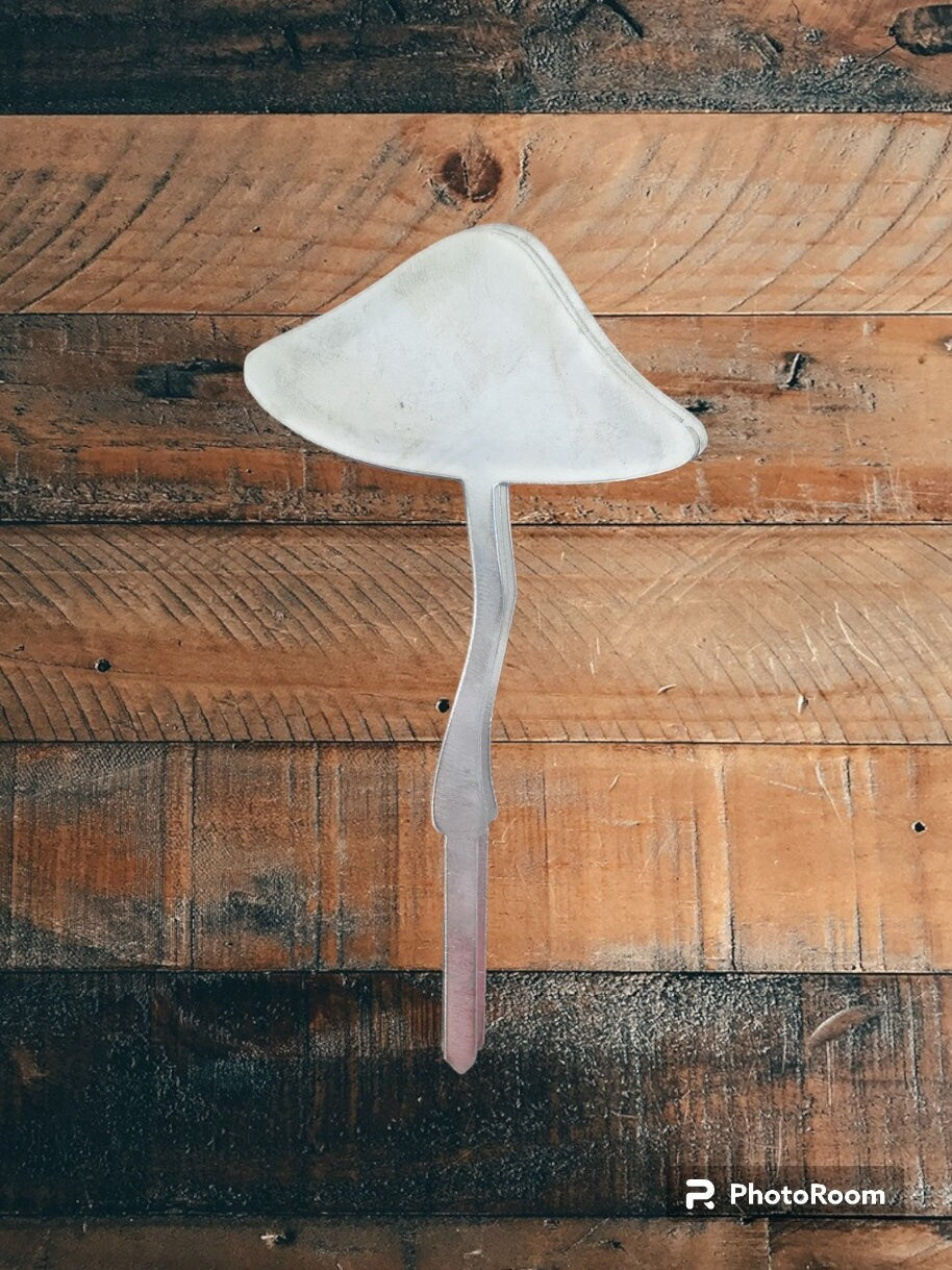 Mushroom yard art