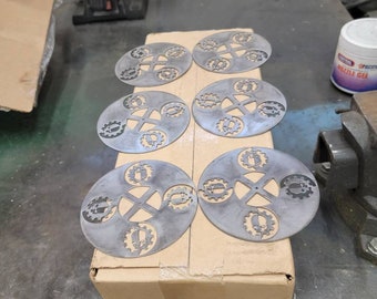 Custom Metal objective markers/ templates
