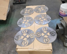 Load image into Gallery viewer, Custom Metal objective markers/ templates